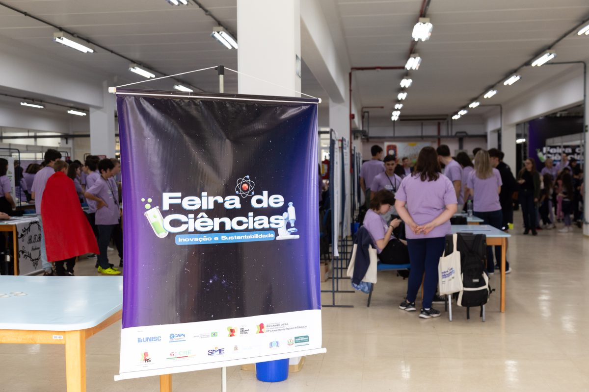 Feira de Ciências da Unisc recebe inscrições de projetos