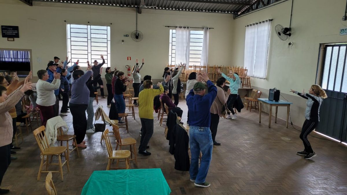 Encontro reforça importância da atividade física na terceira idade