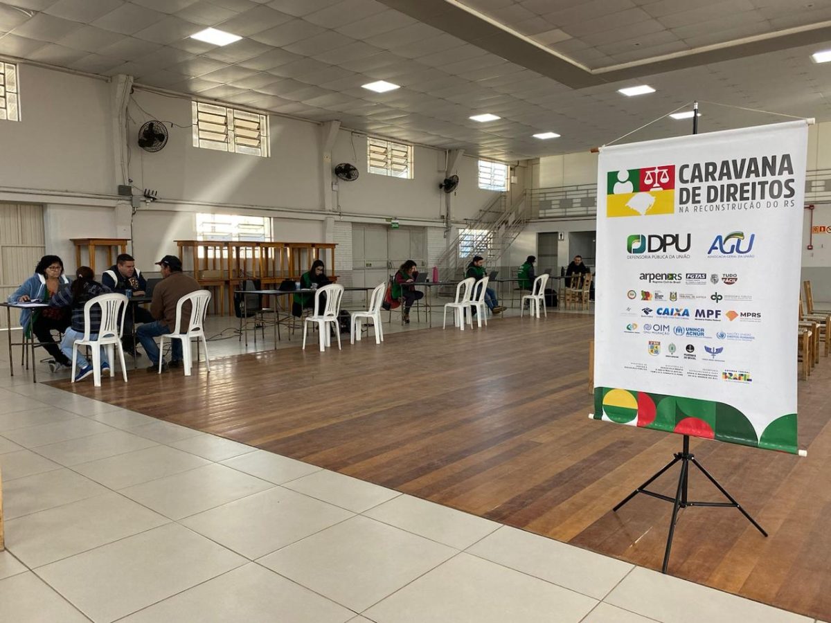 Caravana dos Direitos na Reconstrução do RS segue nesta semana no Bairro União