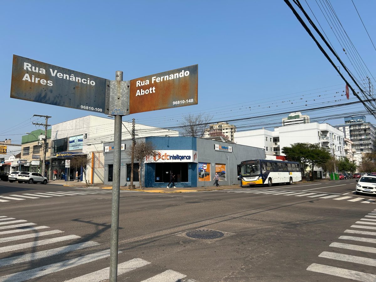 Cruzamento da Venâncio Aires com a Fernando Abott deve receber semáforo em Santa Cruz