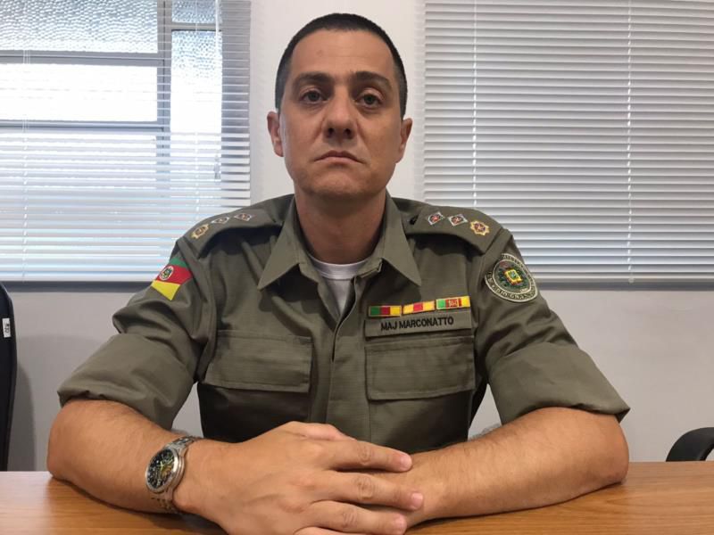 Major Cristiano Marconatto assume o comando do 23º BPM