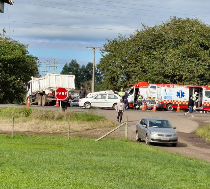 Acidente na RSC-287 deixa quatro feridos em Venâncio Aires