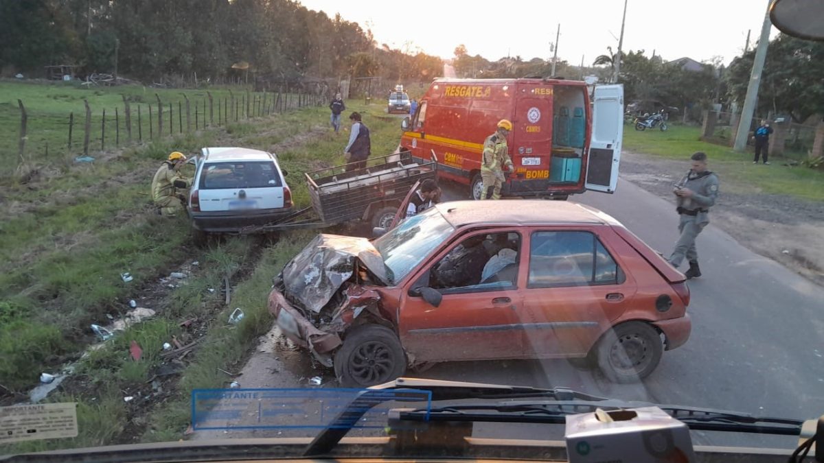 Acidente em Rincão da Serra deixa três feridos