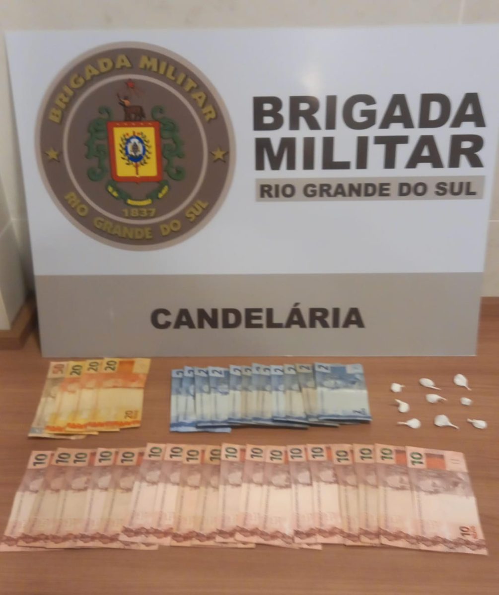 Brigada Militar prende homem por tráfico de drogas em Candelária