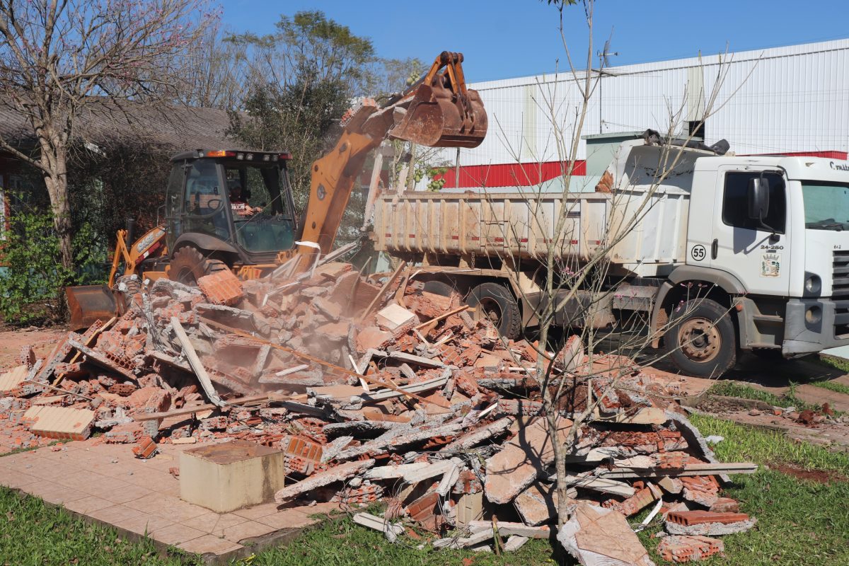 Inicia obra da nova sede da Brigada Militar de Mato Leitão