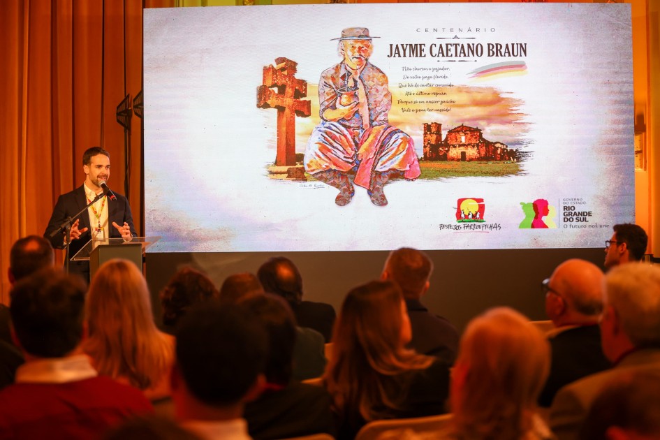 Lançados Festejos Farroupilhas que homenageiam centenário de Jayme Caetano Braun