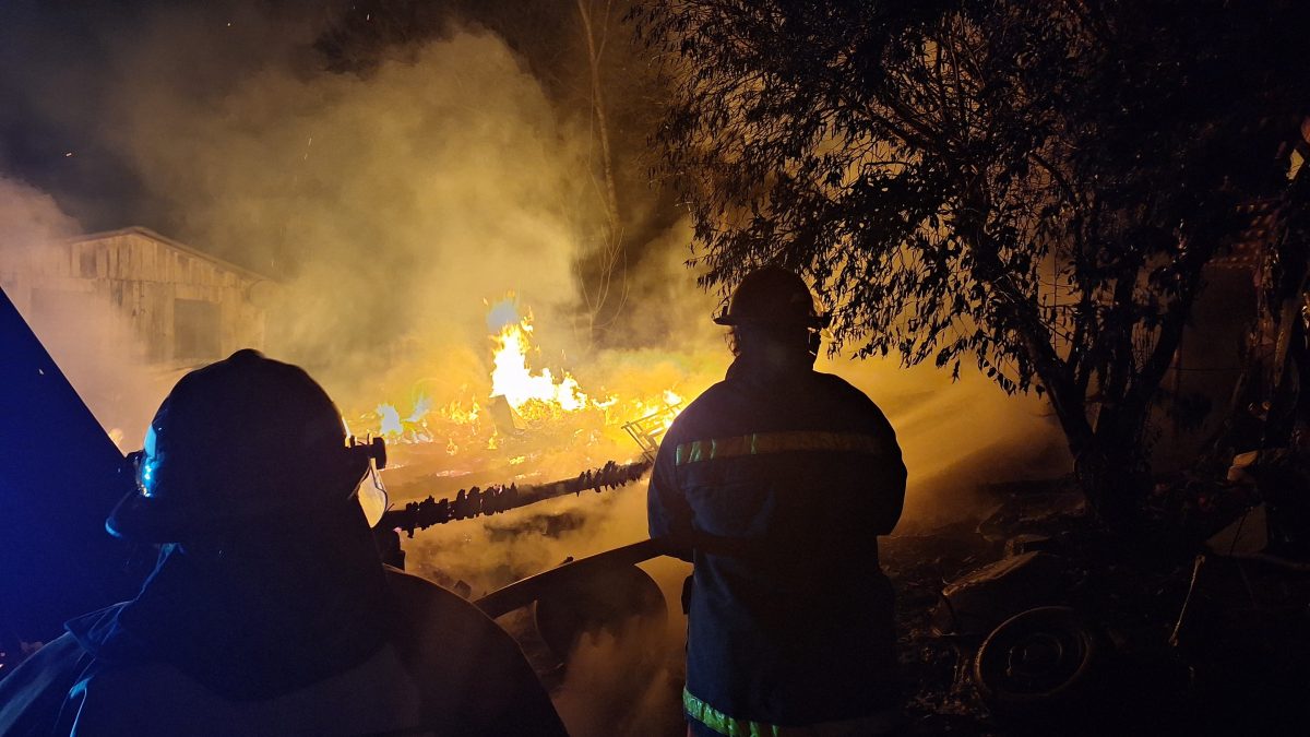 Incêndio destrói casa no interior de Ibarama e família perde tudo