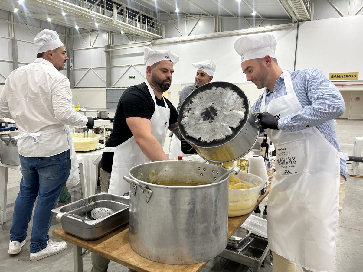 Homens na Cozinha apresenta pratos em prol dos hospitais Santa Cruz e Ana Nery