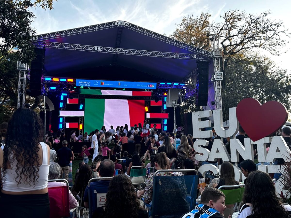 Atrações culturais na Praça da Bandeira marcam os 146 anos de Santa Cruz do Sul