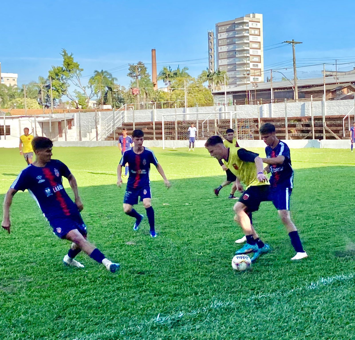 Em primeiro amistoso, Guarani goleia equipe de Lajeado