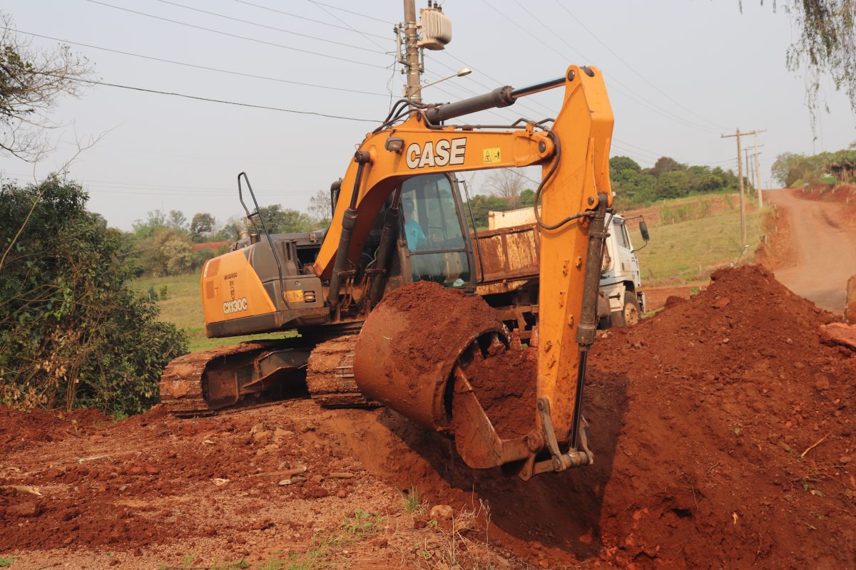 Avançam as obras de pavimentação na Estrada de Boa Esperança Alta