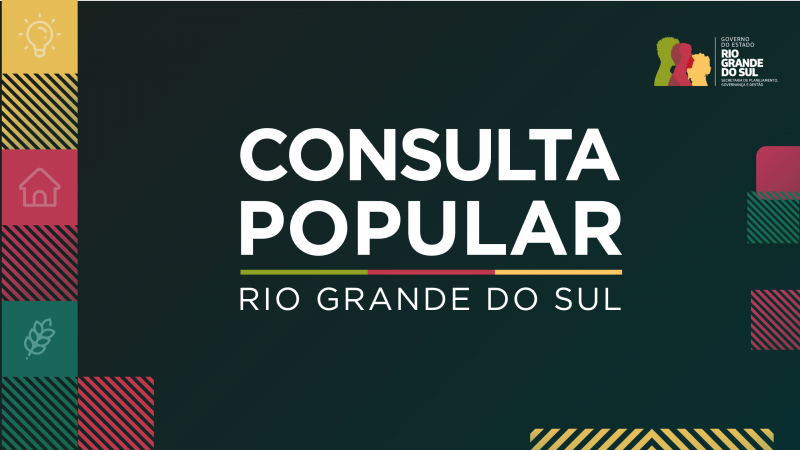 Estado recebe propostas para a Consulta Popular 2024