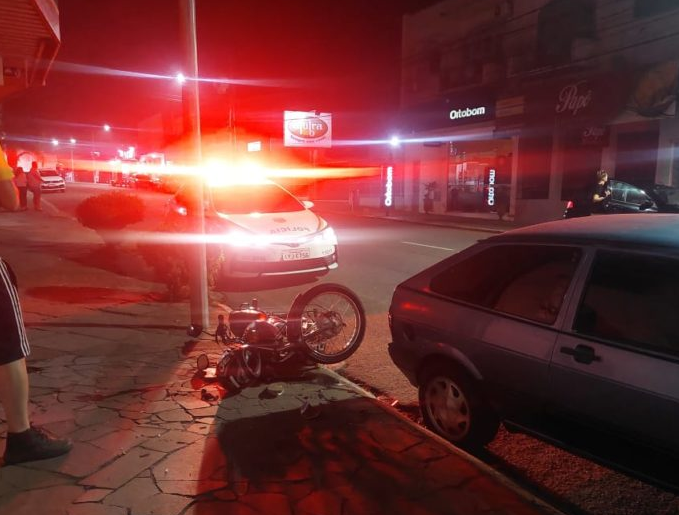 Motociclista é preso após atropelar policial em Venâncio Aires