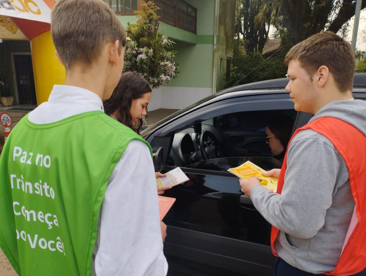 Blitz educativa marca semana do trânsito