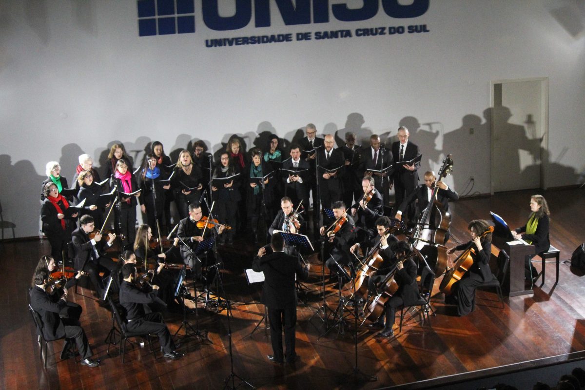 Orquestra e Coro da Unisc realizam concerto em homenagem à Imigração Alemã