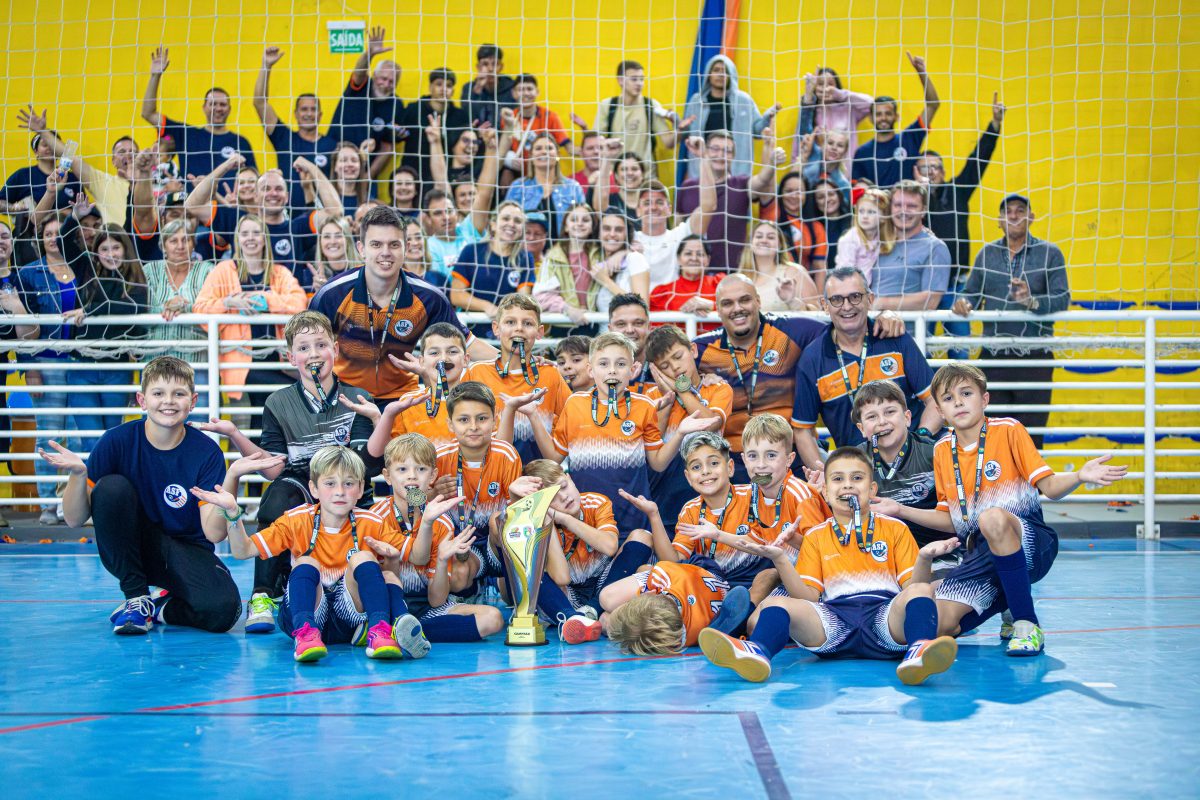 ASF brilha no Gauchão de Futsal: Sub-09 conquista título