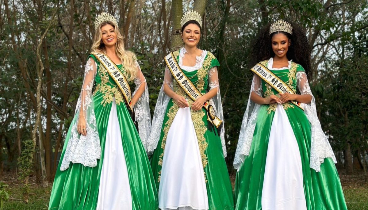 Santa-cruzense é responsável pelos trajes típicos das soberanas da Oktoberfest de São Paulo