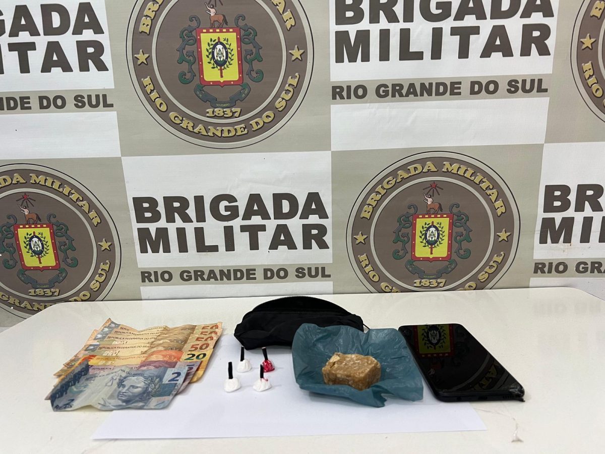 Brigada Militar prende homem por tráfico de drogas em Rio Pardo