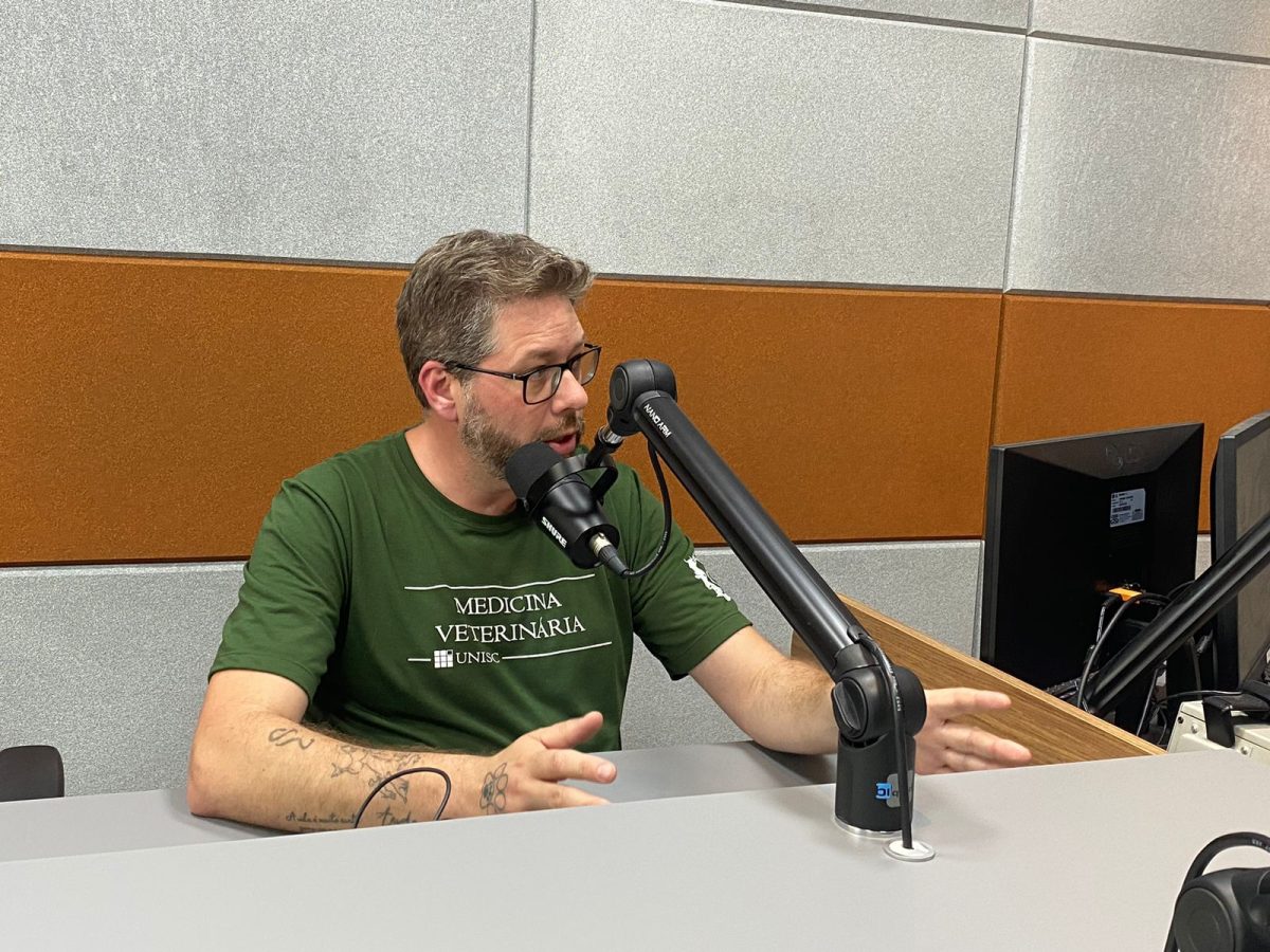 Rádio Revista – Carlos Lisboa, Acadêmico do Curso de Medicina Veterinária da Unisc