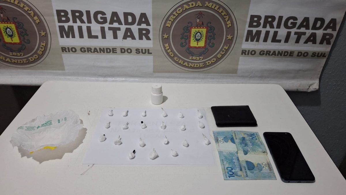 Homem é preso por tráfico de drogas em Rio Pardo