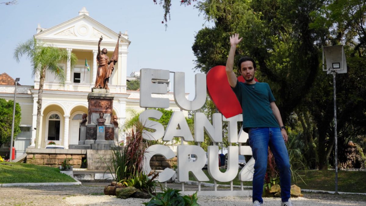 Youtuber Diogo Elzinga lança documentário sobre Santa Cruz do Sul