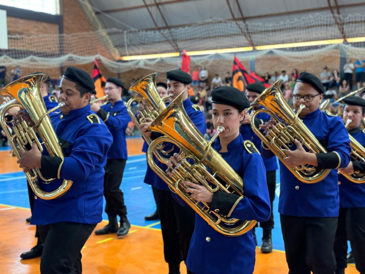 Centenas de pessoas prestigiam o Festival de Bandas e Fanfarras em Rio Pardo