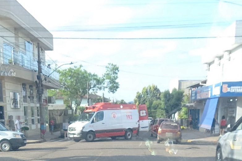 Acidente deixa mulher ferida em Venâncio Aires