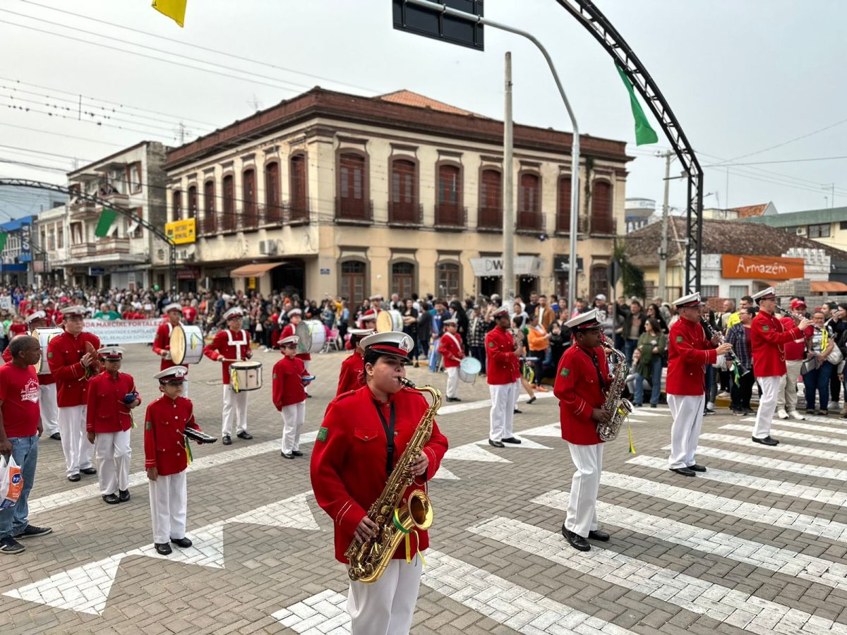 Festival de Bandas e Fanfarras reúne nove cidades em Rio Pardo