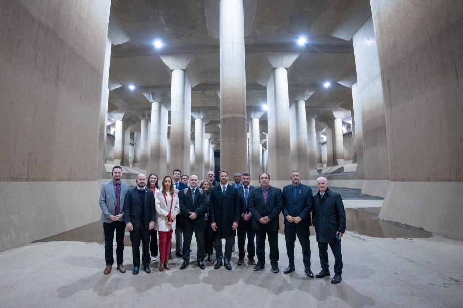 No Japão, comitiva gaúcha visita infraestrutura de controle de enchentes