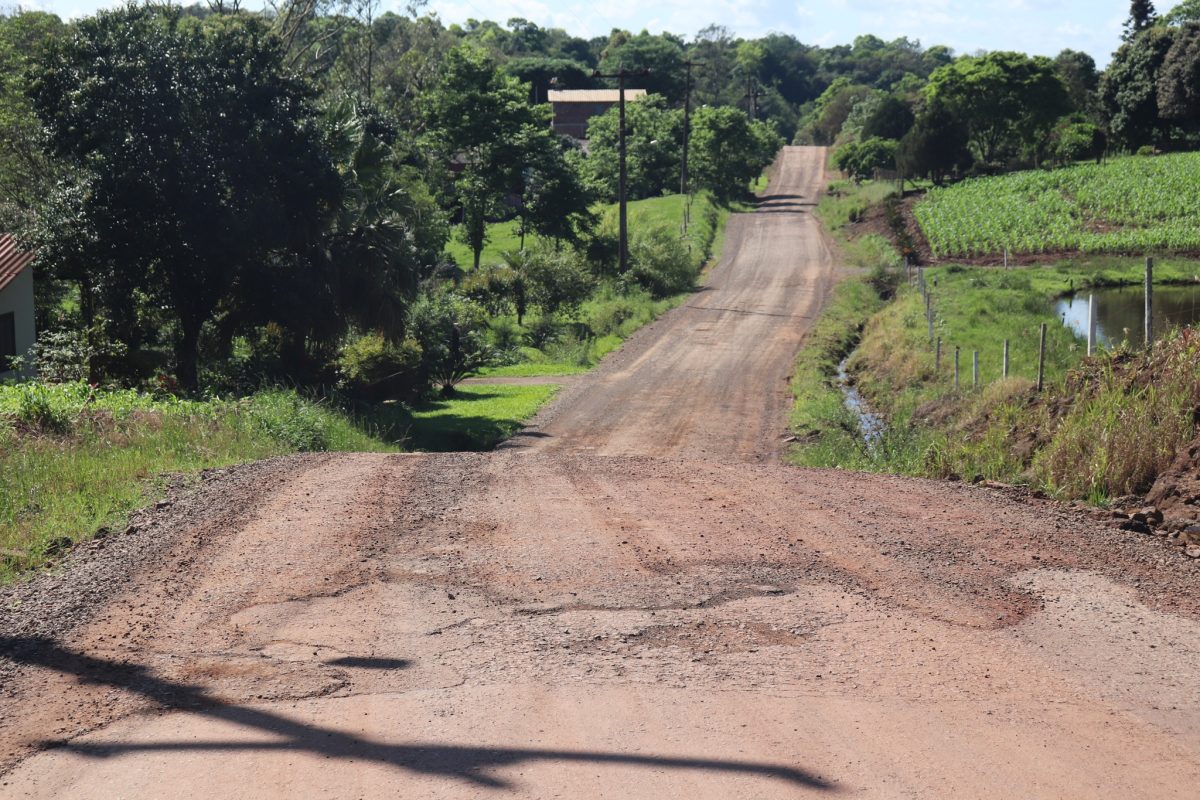 Publicada licitação do asfalto na estrada Arroio Bonito em Mato Leitão