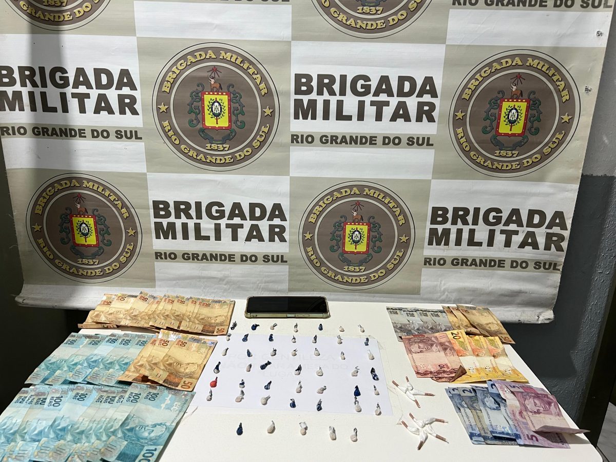 Brigada Militar de Rio Pardo prende homem por tráfico de drogas