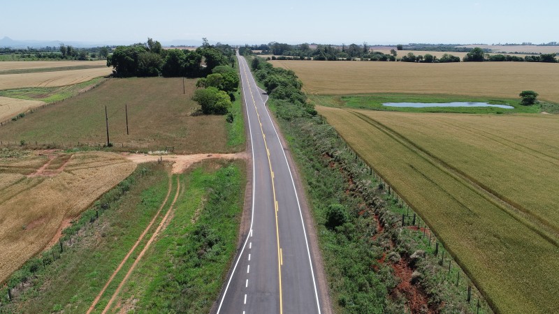 Concluída obra de recuperação da ERS-403 entre Rio Pardo e Cachoeira do Sul