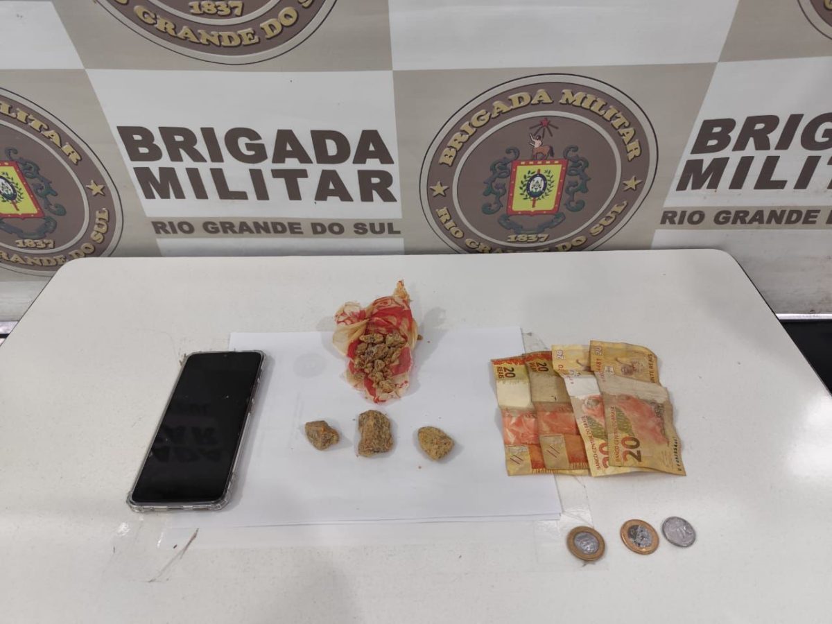 Brigada Militar prende homem por tráfico de drogas em Rio Pardo