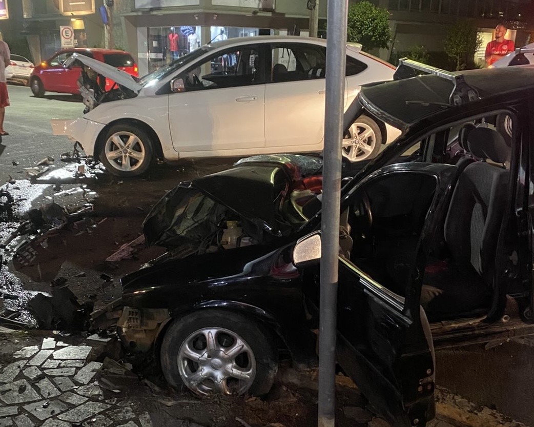 Acidente entre dois veículos deixa um ferido em Venâncio Aires