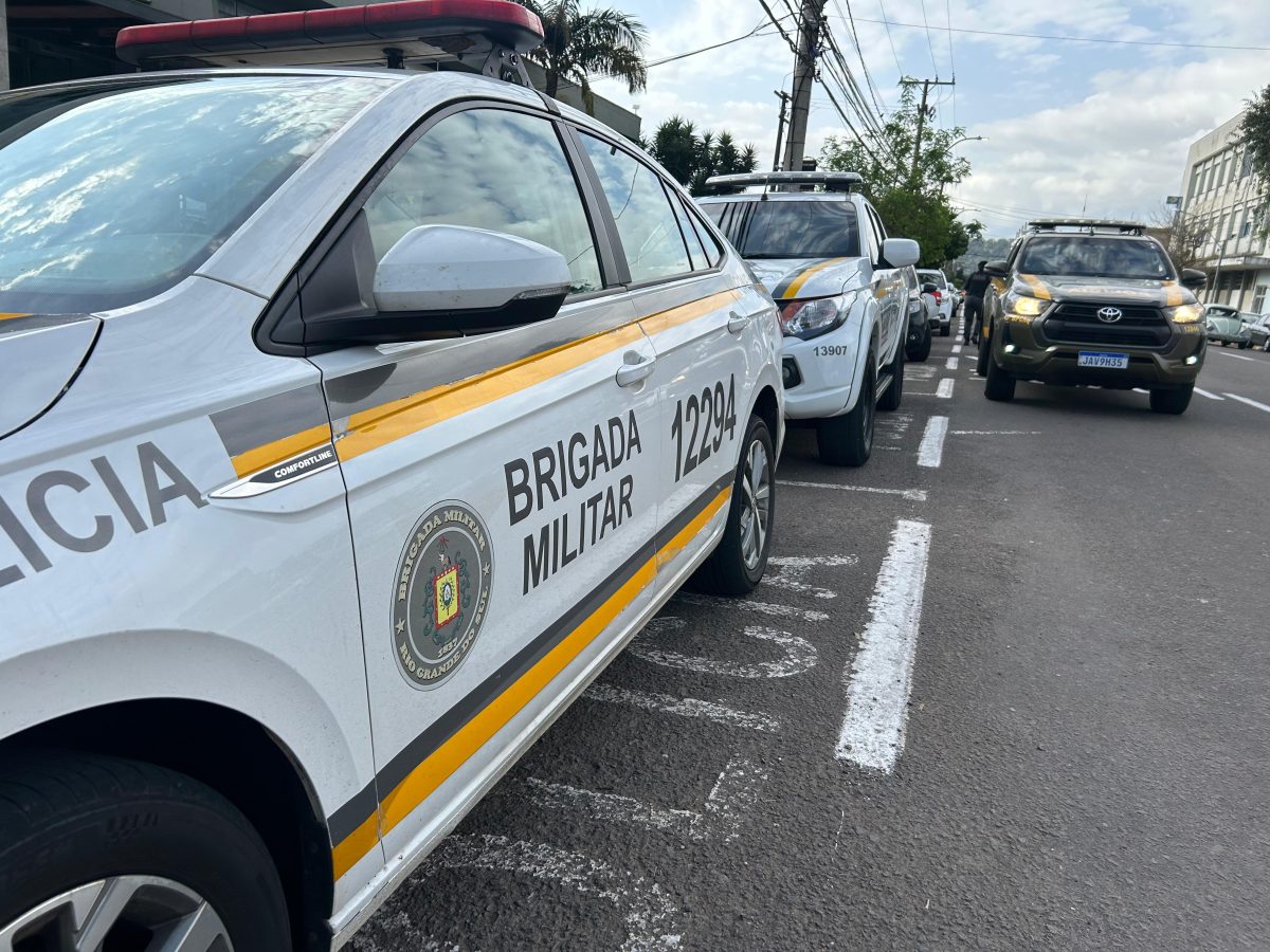 Brigada Militar captura homem com mandado de prisão em aberto no Bairro Bom Jesus