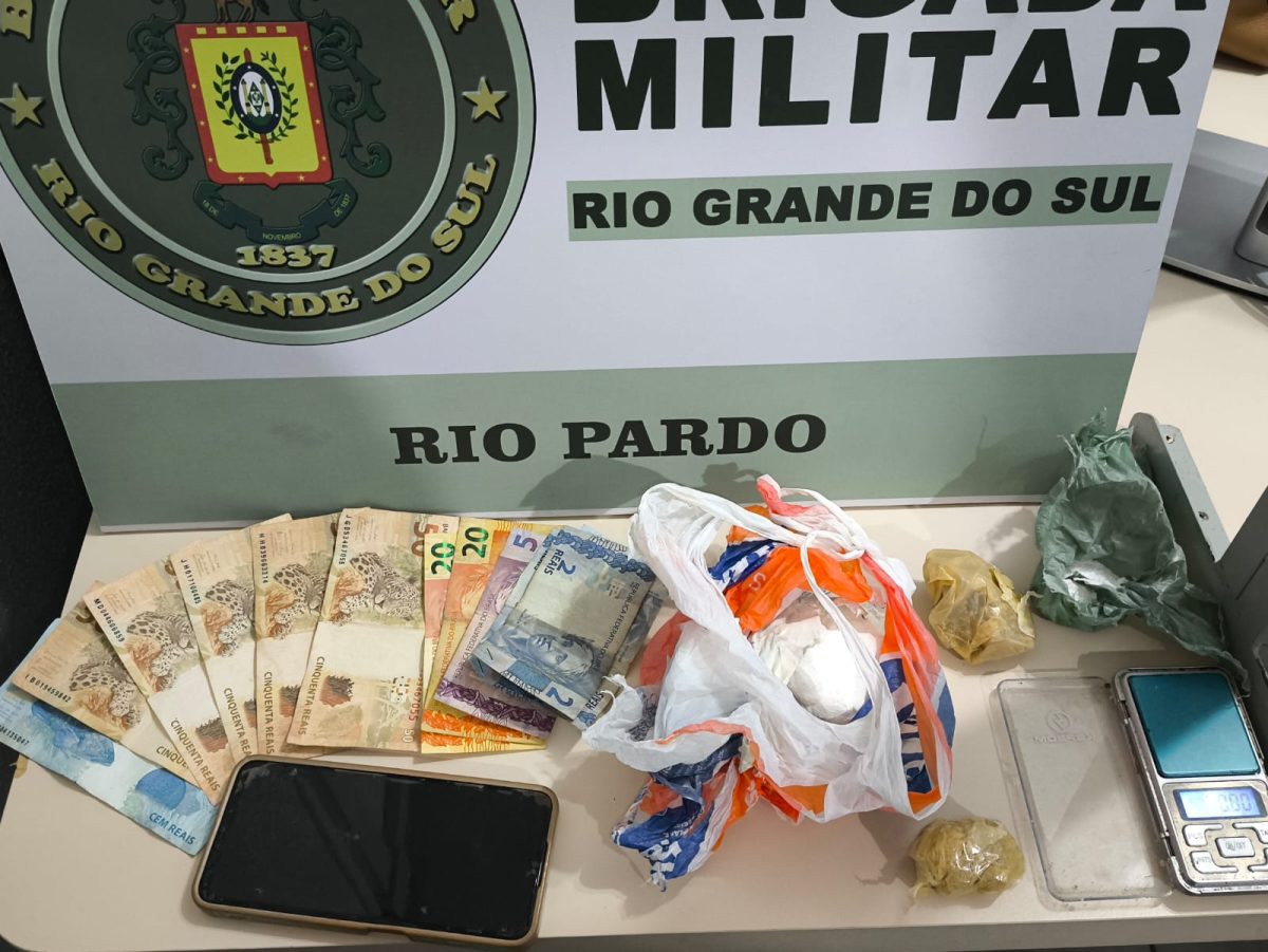 Homem é preso por tráfico de drogas em Rio Pardo