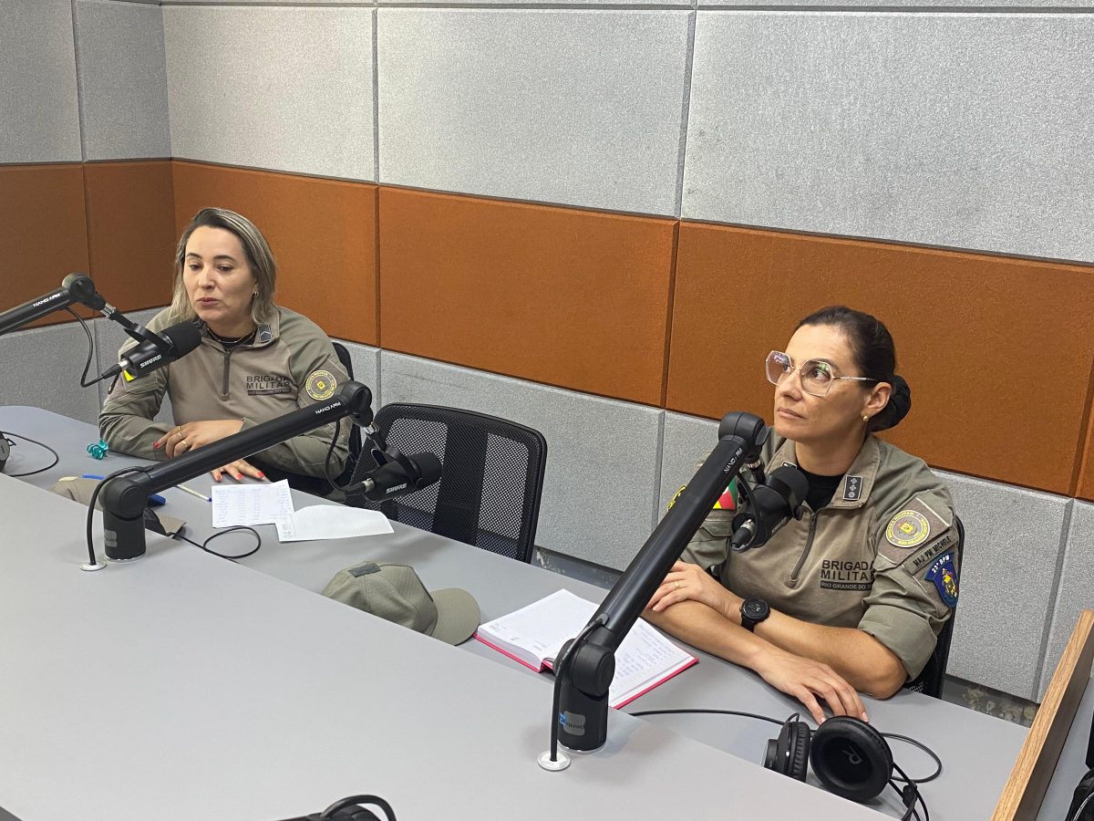 Rádio Revista – Major Michele da Silva Vargas e Soldado Elisângela Benvegnu, Mentora do Proerd