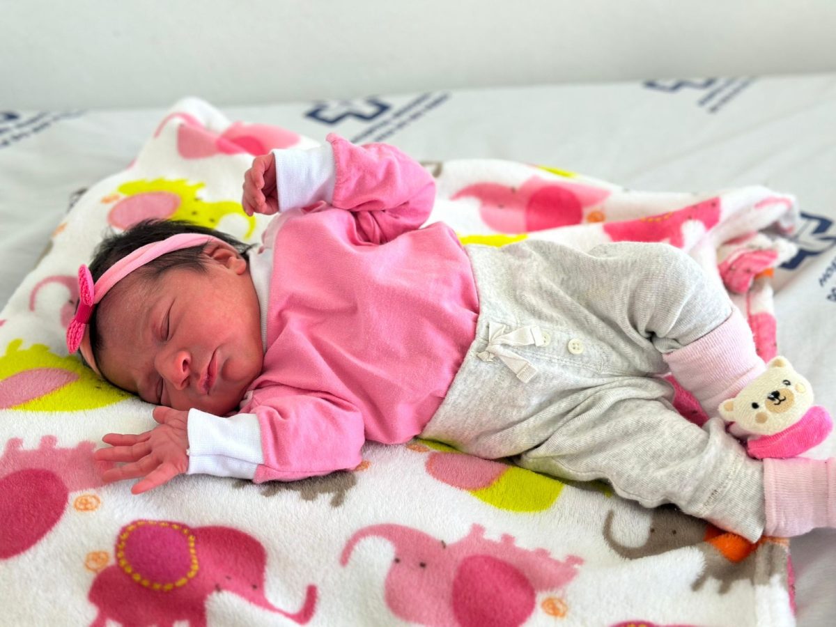 Eloá é a primeira bebê de 2025 de Rio Pardo