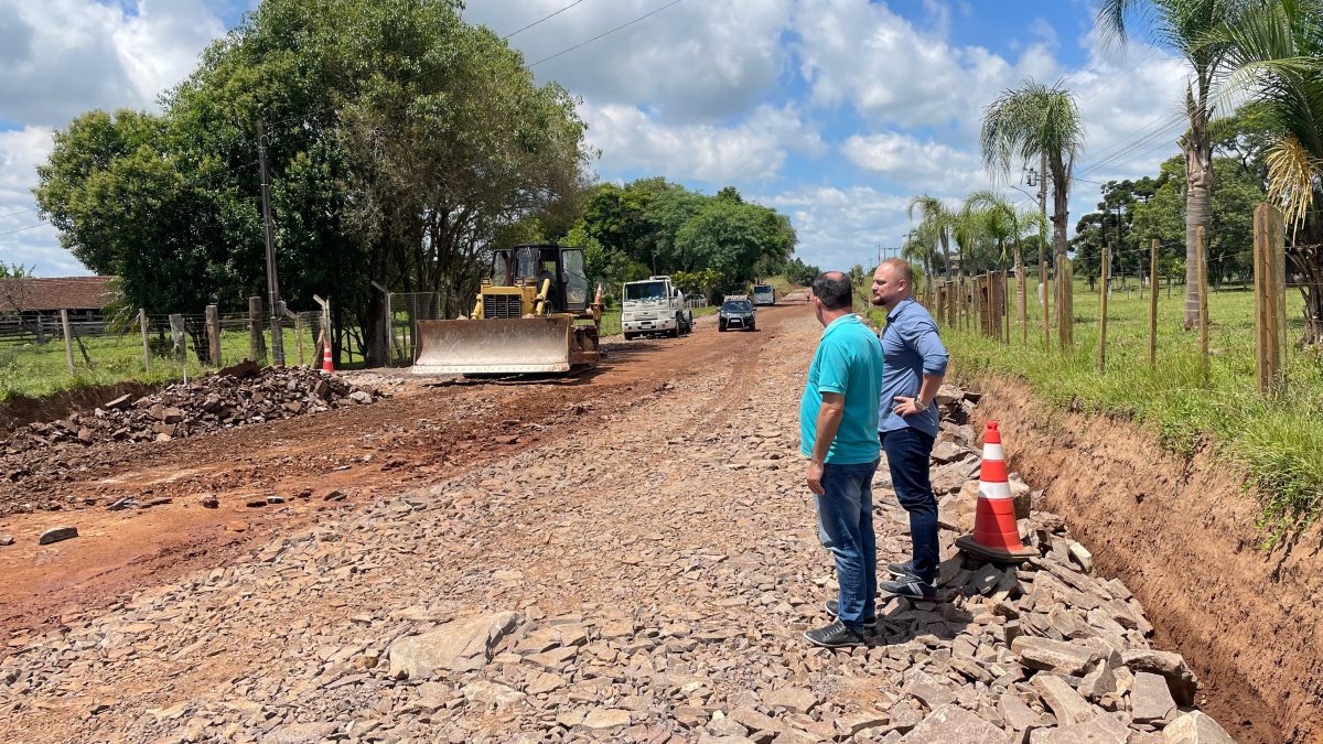 Sete obras de pavimentação estão sendo realizadas em Venâncio Aires