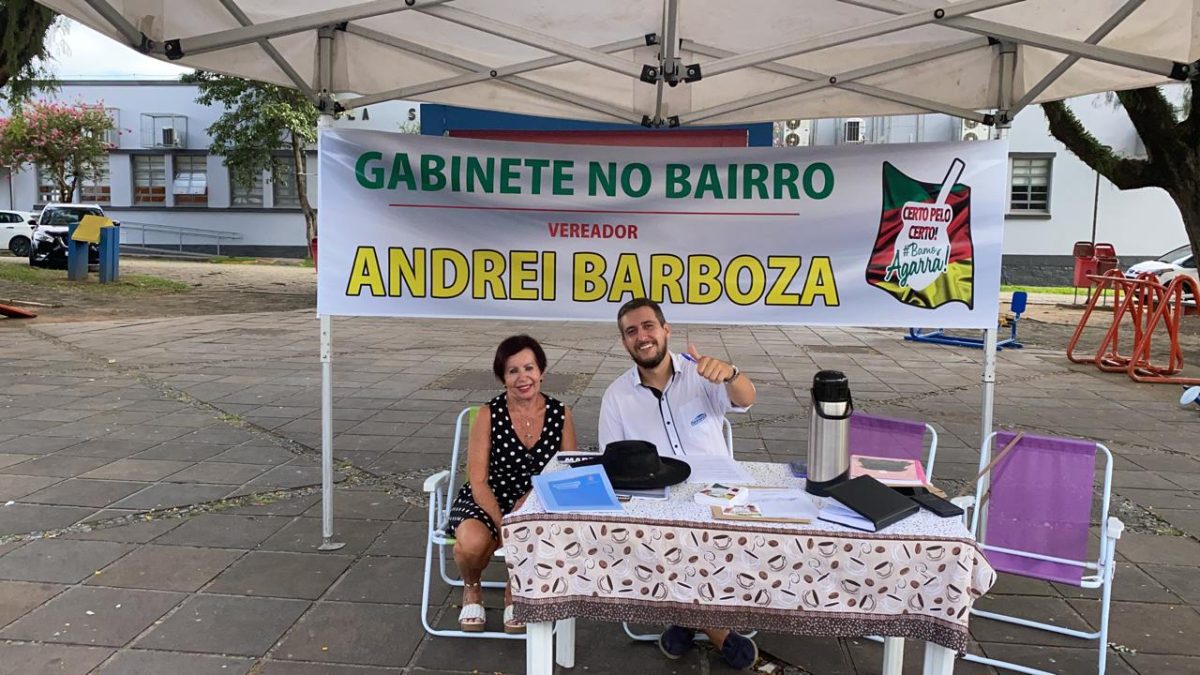 Andrei Barboza realiza segunda edição do Gabinete no Bairro nesta quarta-feira